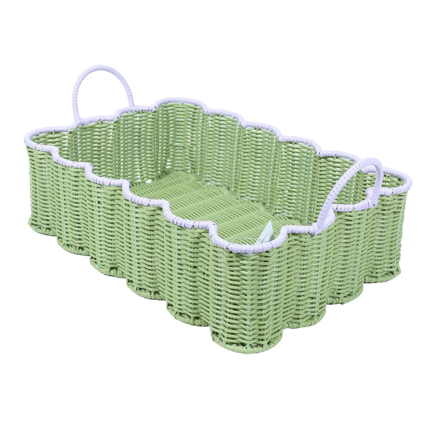 Decorative Woven Storage Basket Homeandso