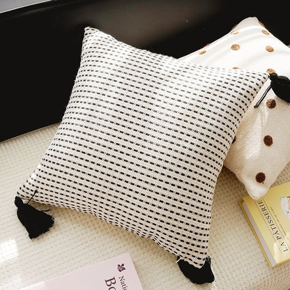 Star-Shaped Plush Cushion
