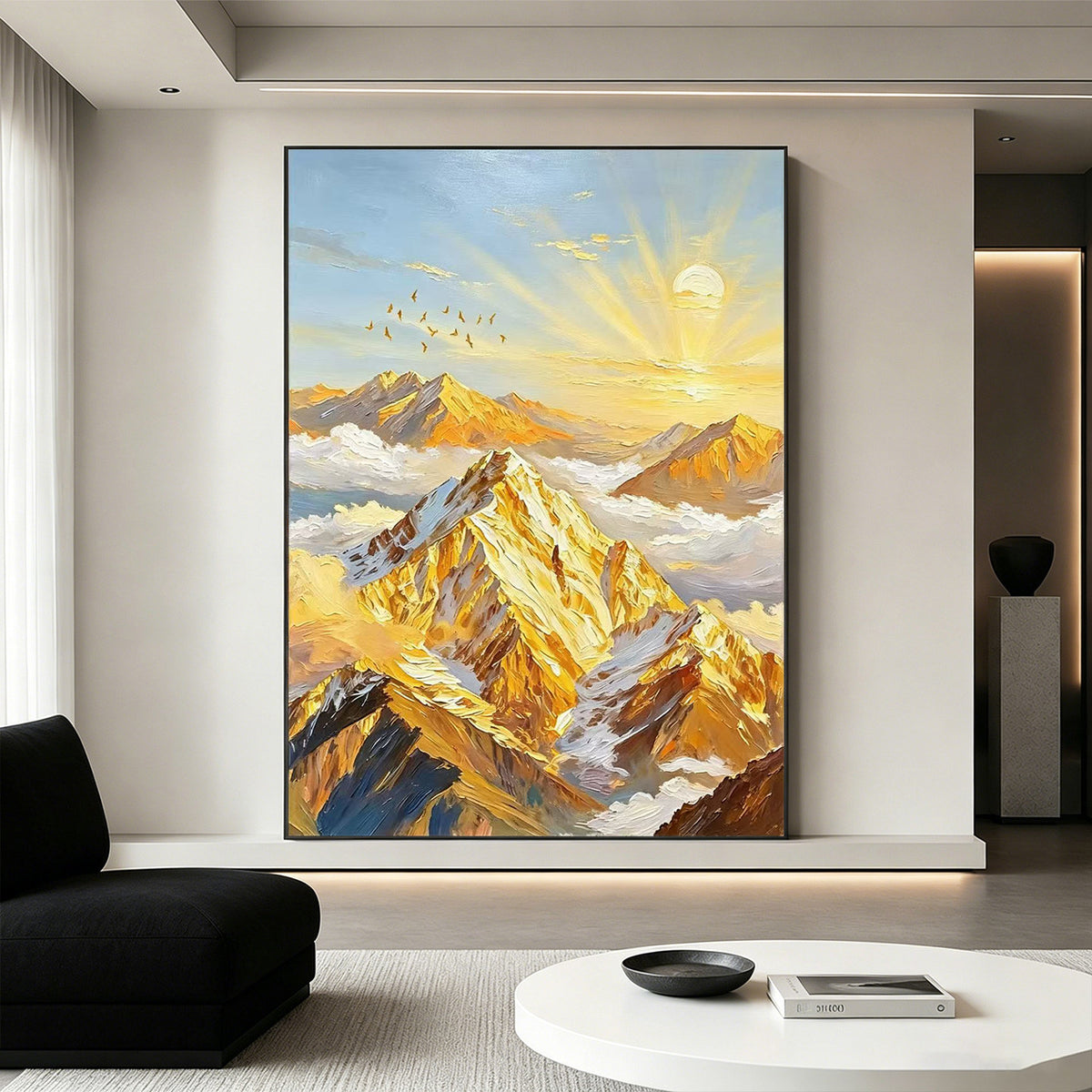 Artistic Mountain Landscape Print Homeandso
