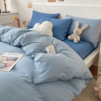 Soft Satin Duvet Cover Set