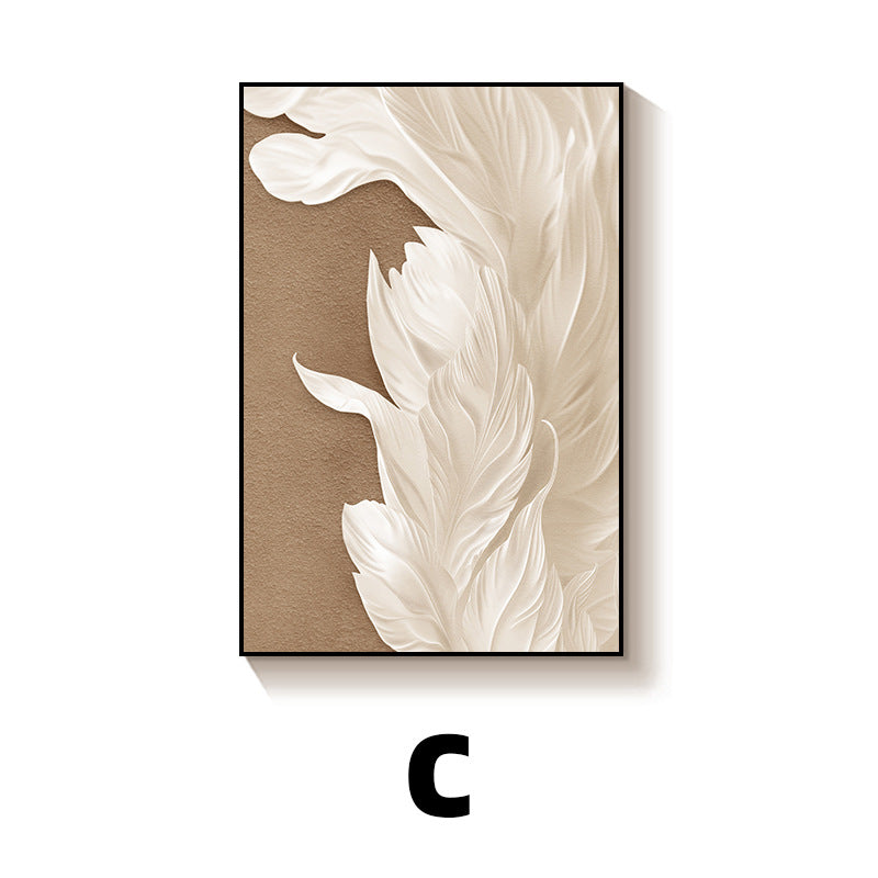 Elegant Floral Textured Wall Art Homeandso