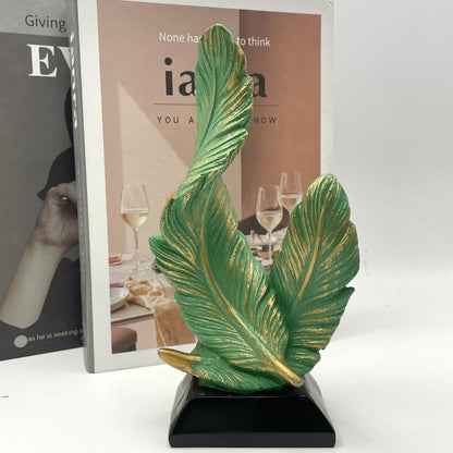 Decorative Feather Sculpture Homeandso