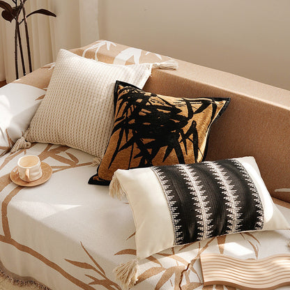 Decorative Floral Throw Pillow