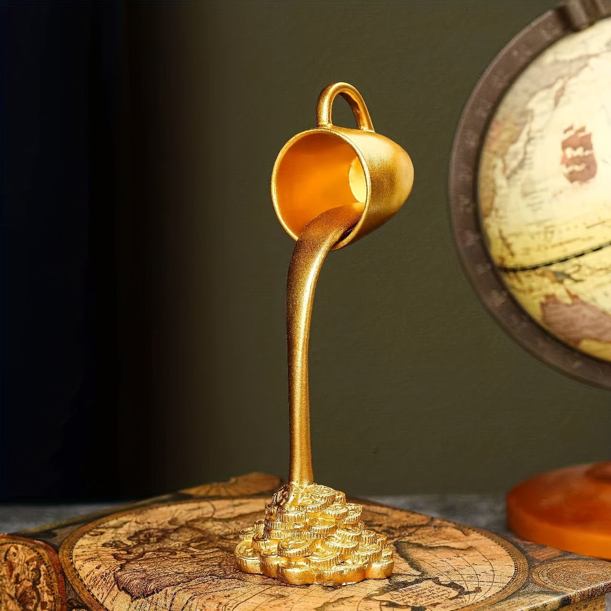 Creative Pouring Coffee Mug Sculpture Homeandso