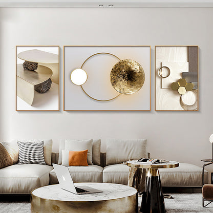 Decorative Geometric Metal Sculpture Homeandso