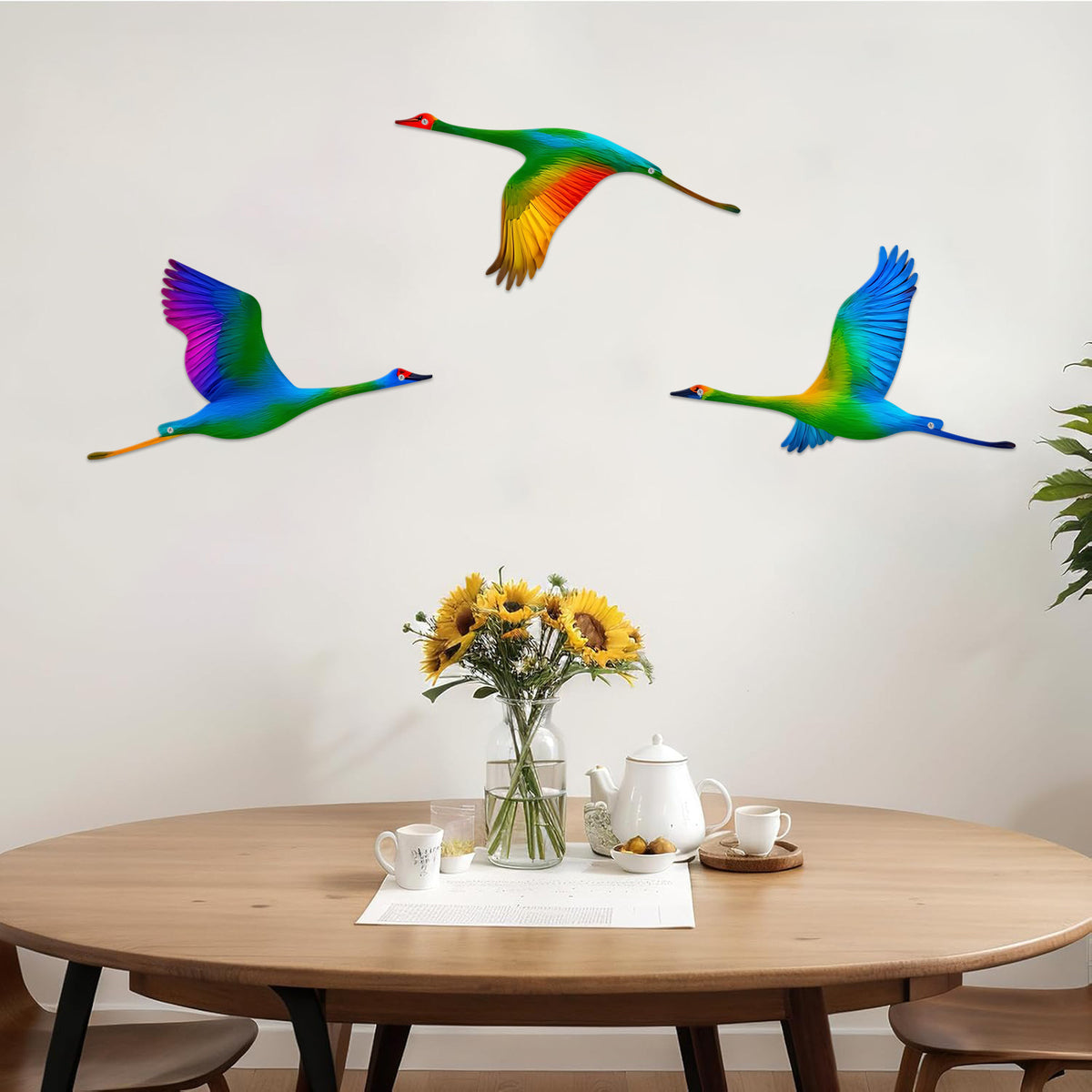 Colorful Bird Wall Art Homeandso