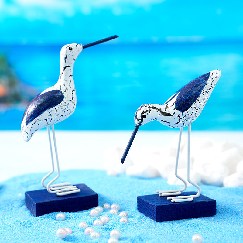 Decorative Coastal Shore Bird Figurine Homeandso