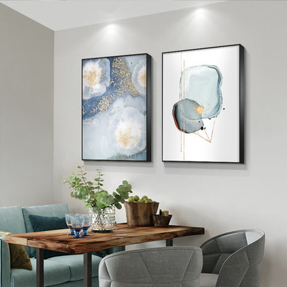 Elegant Abstract Floral Canvas Art Homeandso