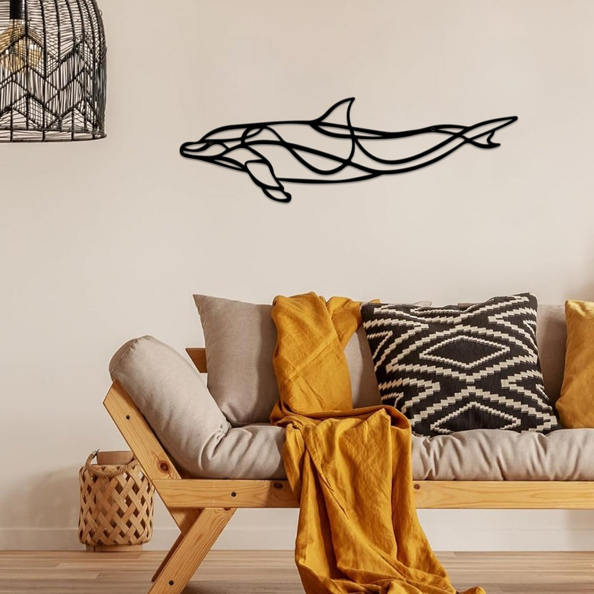 Dolphin Decorative Wall Art Homeandso