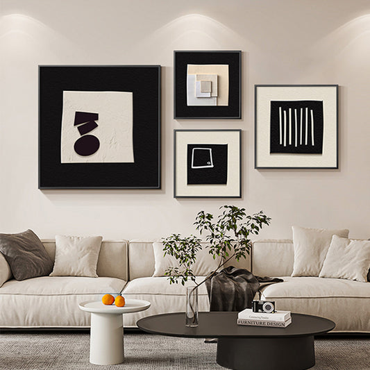 Abstract Art Gallery Framed Print Set Homeandso