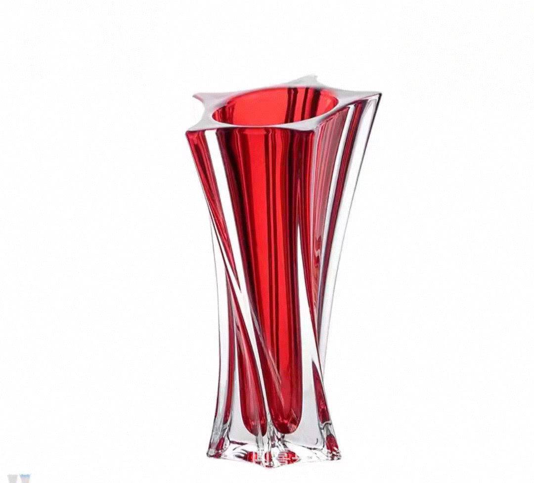 Moderne Kunst Glas Vase