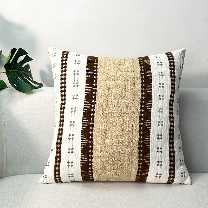 Textured Bohemian Decorative Cushion
