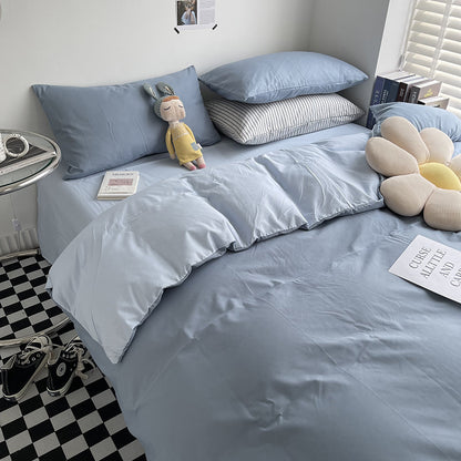 Luxurious Reversible Duvet Cover Set Homeandso