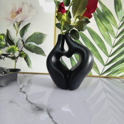 Heart-Shaped Decorative Sculpture