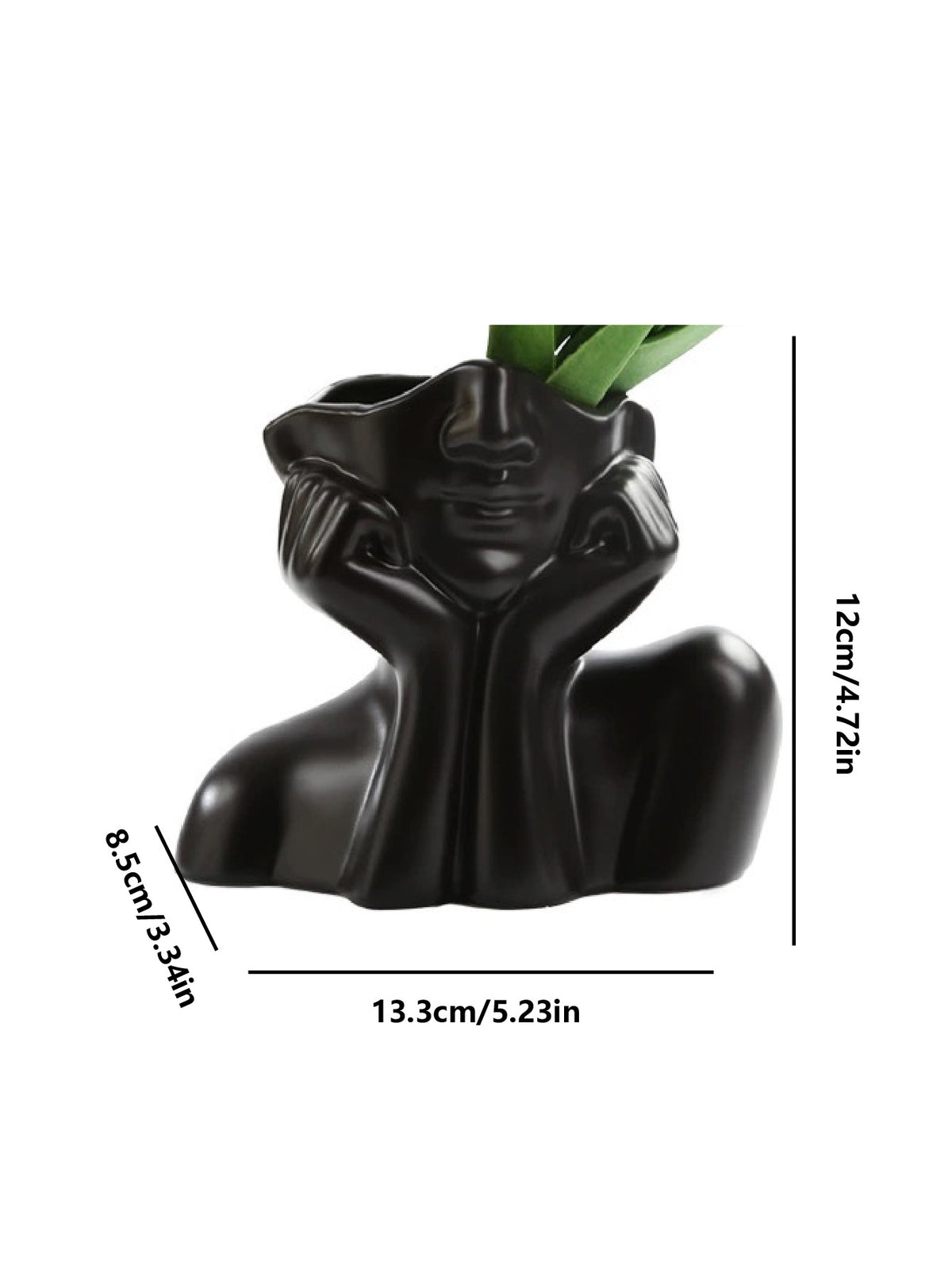 Abstract Face Sculpture Homeandso