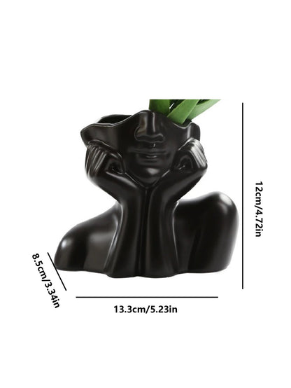 Abstract Face Sculpture Homeandso