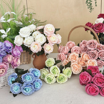Realistic Rose Bouquet for Home Display