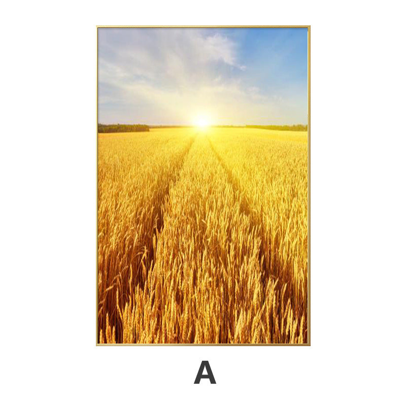 Farmhouse Landscape Framed Wall Art Homeandso
