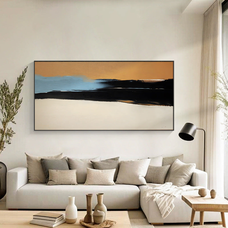 Abstract Landscape Canvas Artwork Homeandso