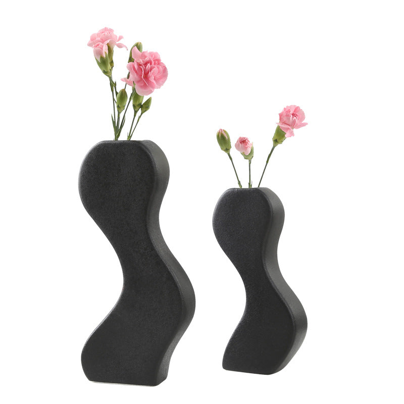 Abstract Shaped Ceramic Sculpture Homeandso