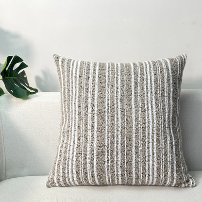 Textured Striped Accent Pillow