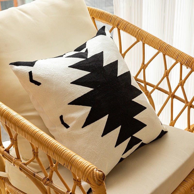 Bohemian Tribal Print Throw Pillow