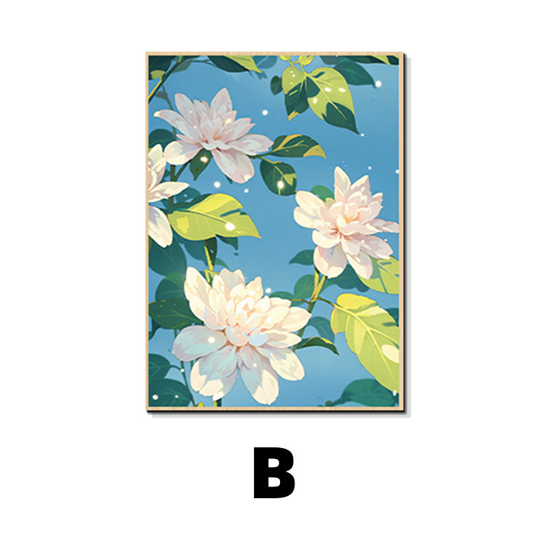 Floral Botanical Print Wall Art Homeandso