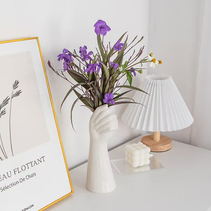 Artistic Hand-Shaped Flower Vase Homeandso