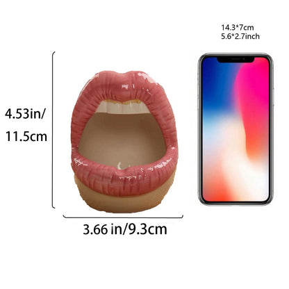 Lip-Shaped Phone Holder Homeandso