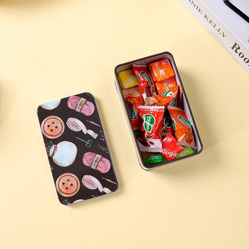 Artistic Sewing Supplies Storage Tin Homeandso