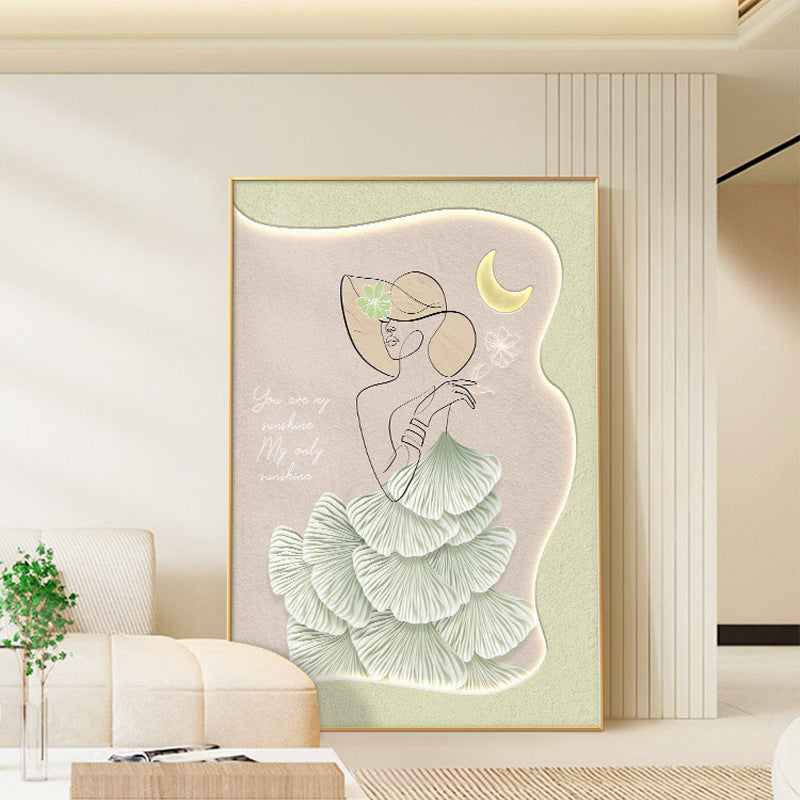 Elegant Abstract Art Print Homeandso