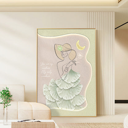 Elegant Abstract Art Print Homeandso