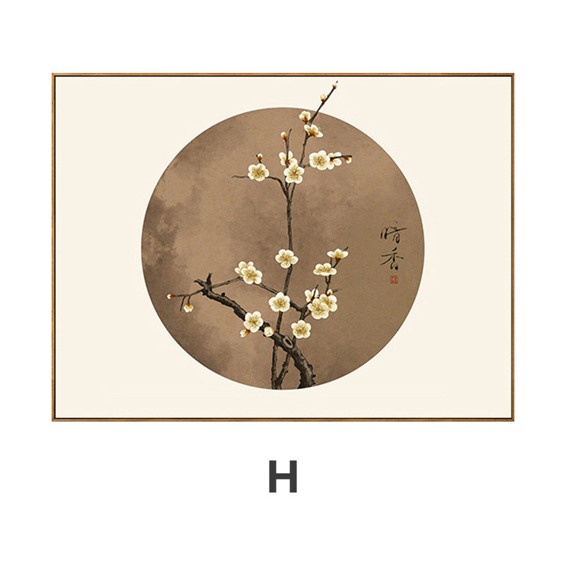 Elegant Framed Floral Blossom Art Print Homeandso