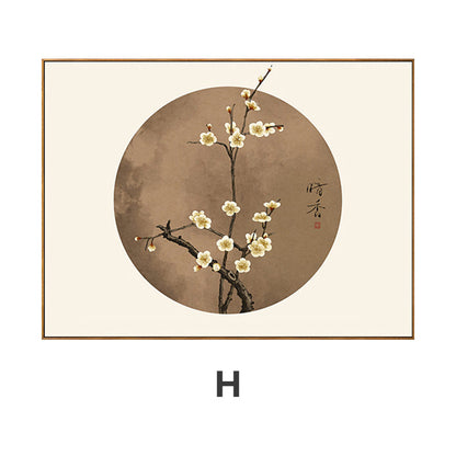Elegant Framed Floral Blossom Art Print Homeandso
