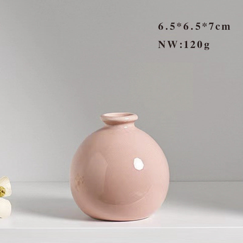 Minimalist Ceramic Decorative Vase Homeandso
