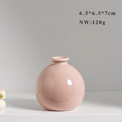 Minimalist Ceramic Decorative Vase Homeandso