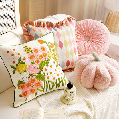 Decorative Frill Accent Pillow
