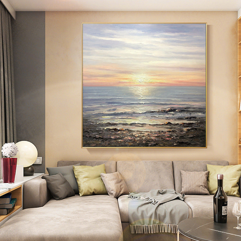 Coastal Sunrise Landscape Wall Art Homeandso