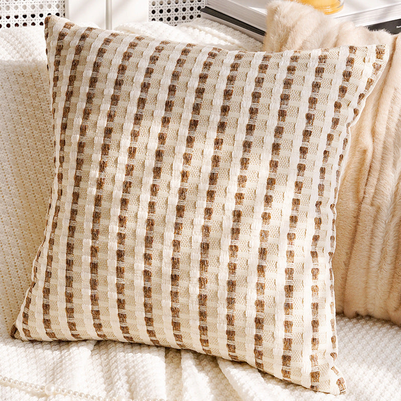 Geometric Patterned Decorative Pillow