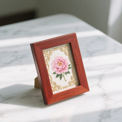 Floral Art Picture Frame