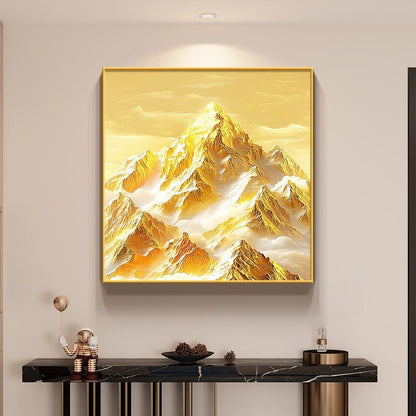 Majestic Mountain Top Canvas Wall Art Homeandso