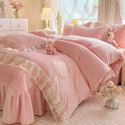 Decorative Cozy Reversible Comforter Set Homeandso