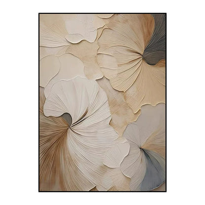 Floral Embossed Canvas Wall Art Homeandso