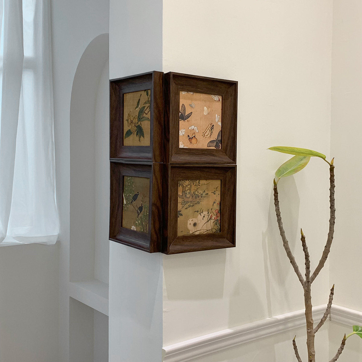 Artistic Multi-Panel Wall Frame