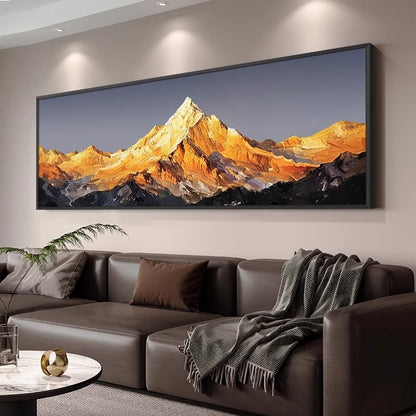 Majestic Mountain Range Canvas Artwork Homeandso