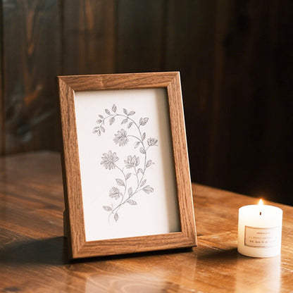 Vintage Botanical Art Frame
