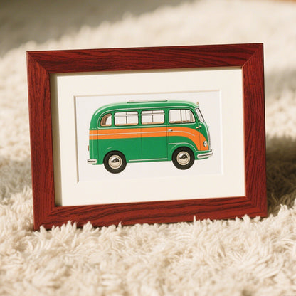 Vintage-Inspired Vehicle Wall Frame