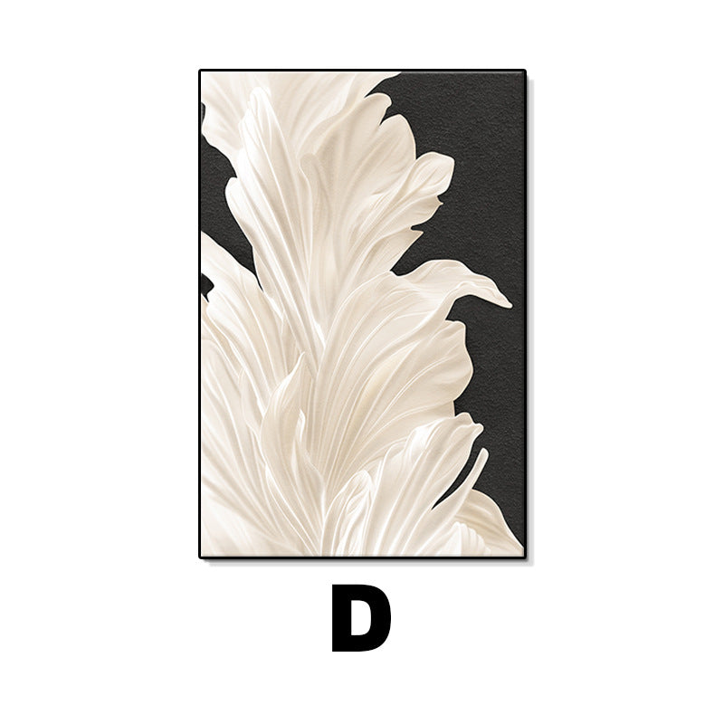 Elegant Floral Textured Wall Art Homeandso
