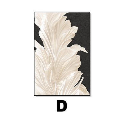 Elegant Floral Textured Wall Art Homeandso