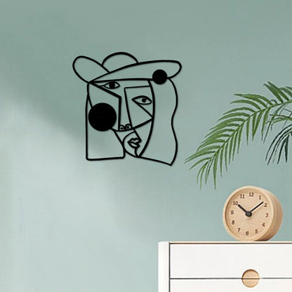 Modern Abstract Face Wall Art Homeandso
